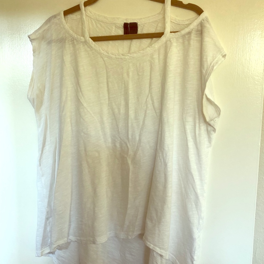 HOST PICK ๐ Anthropologie Cold Shoulder Tee - Picture 2 of 6